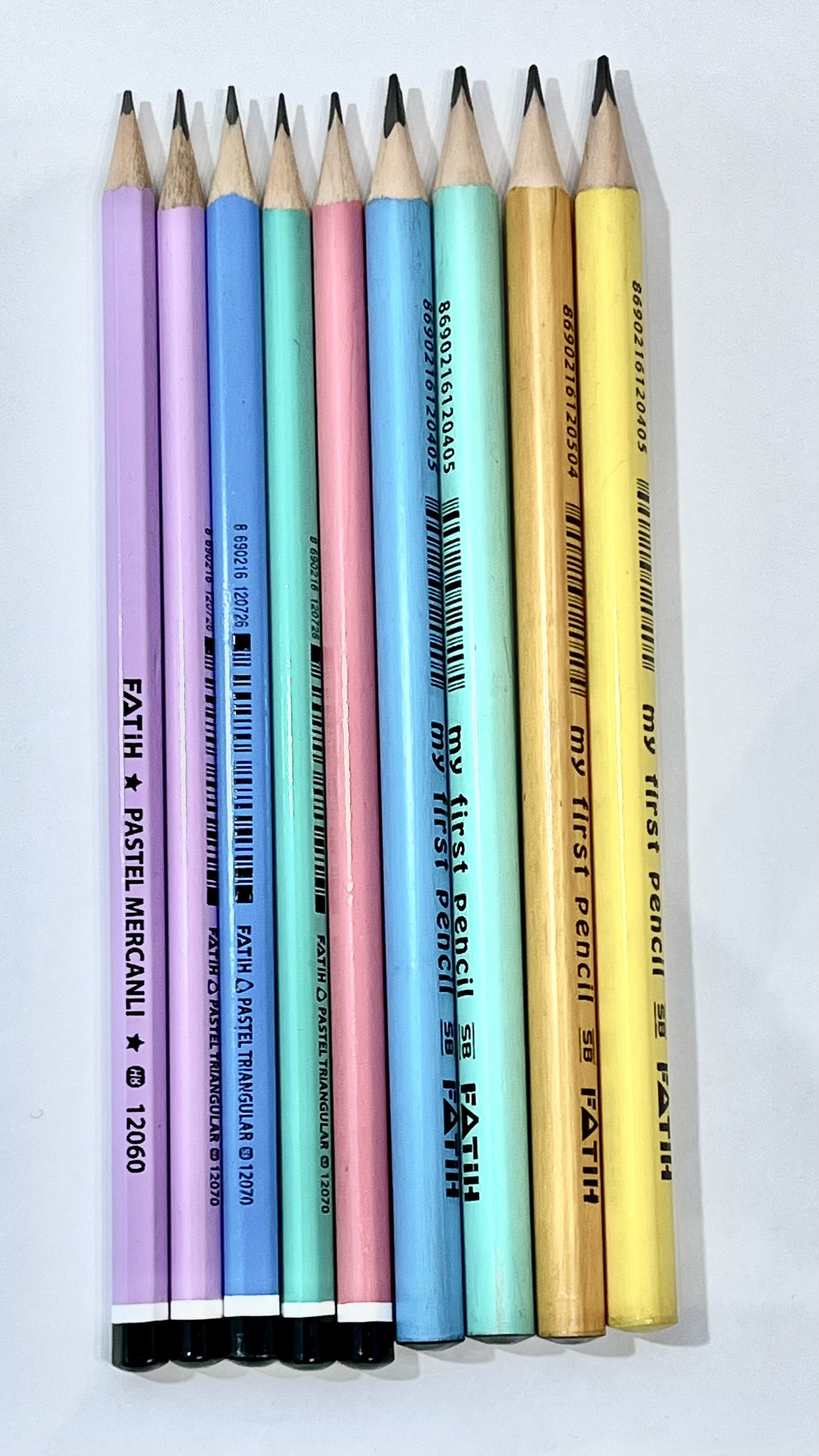 Fatih My First Pencil Set with Pastel Triangular - Blesket Canada