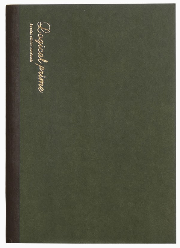 NAKABAYASHI Logical Prime Thread Binding Notebook A5 Lined – Green - Blesket Canada