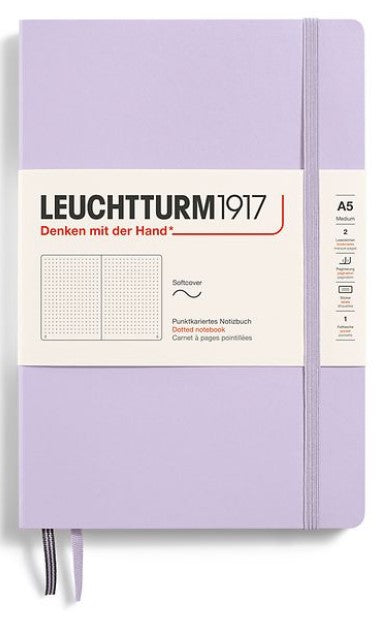 LEUCHTTURM1917 Softcover Medium Notebook A5 Dotted - Lilac - Blesket Canada