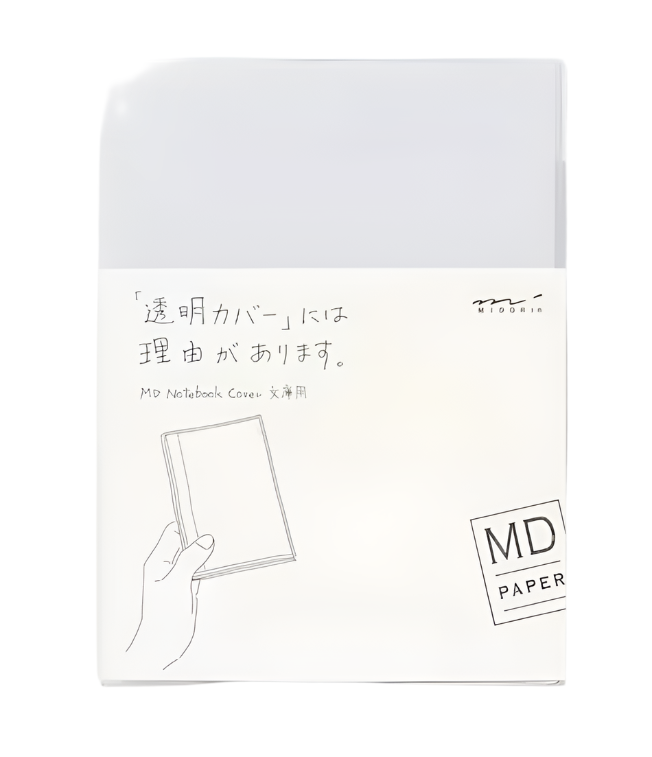 The Midori MD Clear Notebook Cover - A6 - Blesket Canada