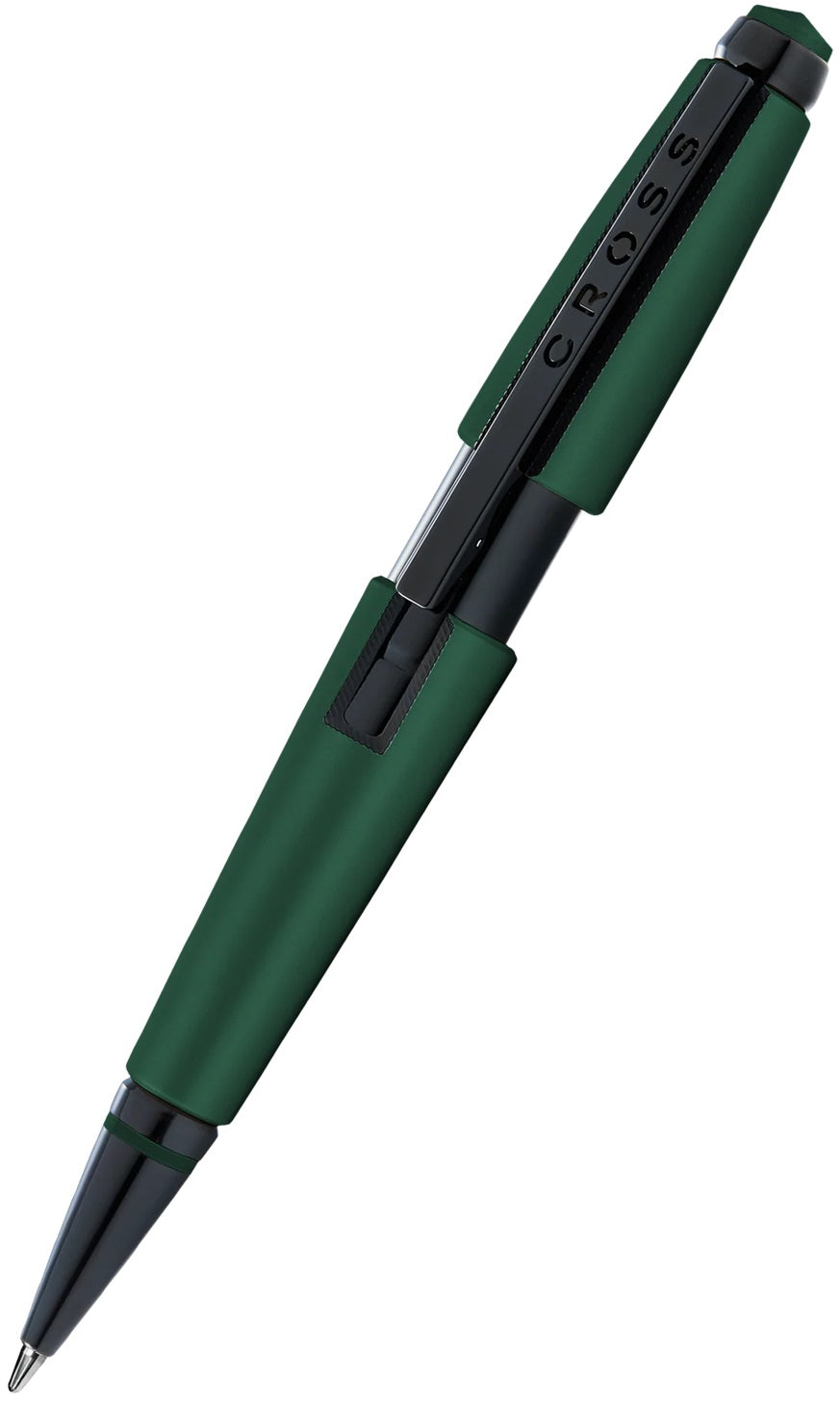 CROSS Edge Green Matte Lacquer Gel Ink Rollerball Pen - Blesket Canada