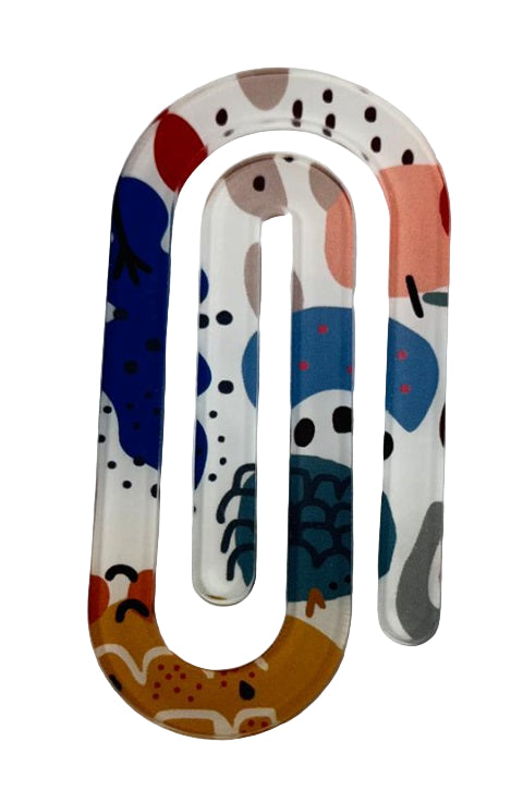Hello Lovely Creative Stationery Bookmark Clip - Abstract Doodles - Blesket Canada