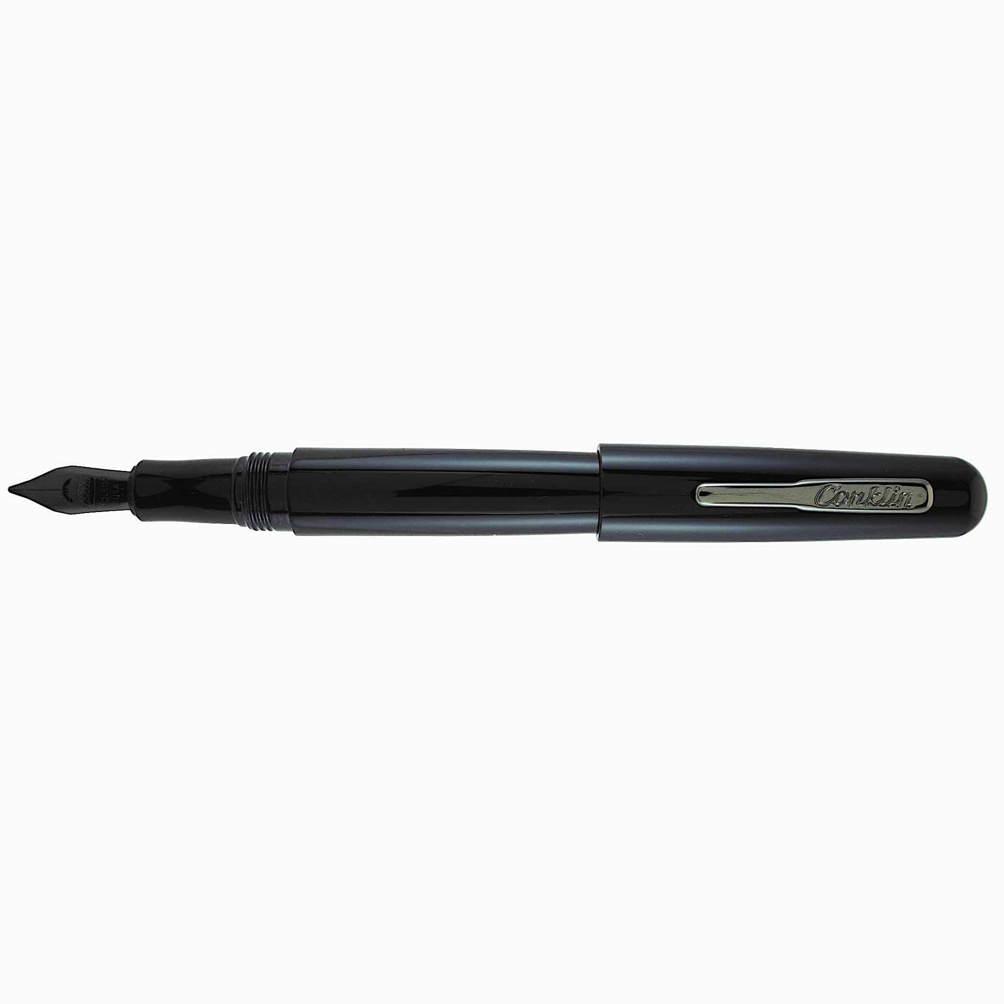 Conklin All American Fountain pen Black F - Blesket Canada