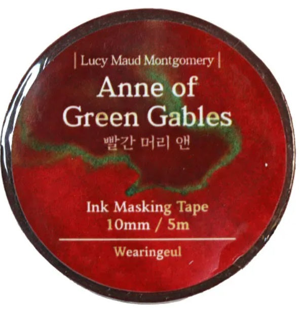Wearingeul Ink Masking Tape - World Literature Series - Anne of Green Gables - Blesket Canada