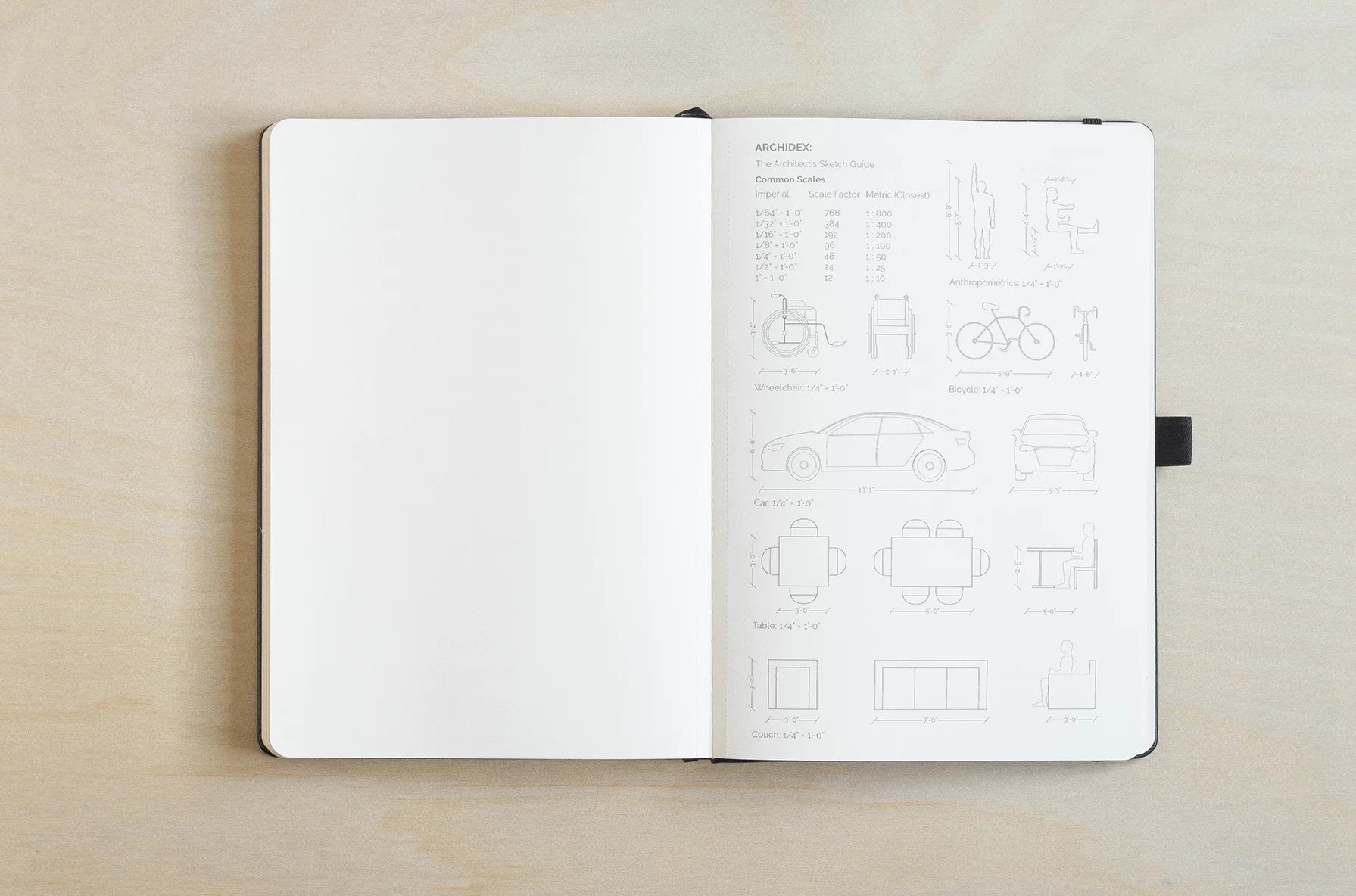 Architect Essentials B5 Sketchbook- Blesket Canada