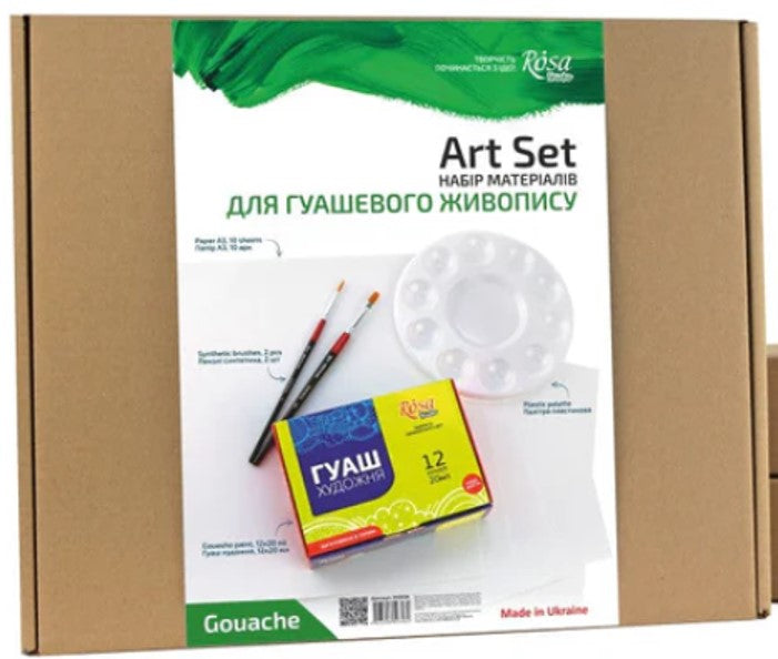 Rosa Studio Gouache Paint Art Set Standard - Blesket Canada