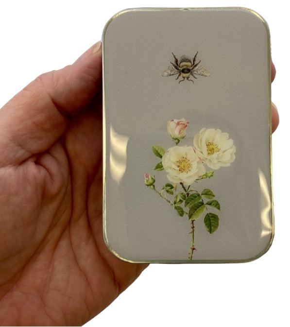Firefly Notes - Bee and Rose Stitch Marker Tin – Large - Blesket Canada