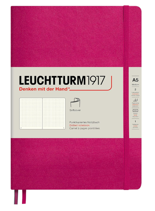 LEUCHTTURM1917 Softcover Dotted Notebook A5 - Blesket Canada