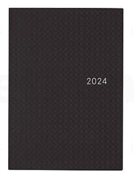 Hobonichi Techo HON - A6 - 2024 Paper Series: Black Gingham - Blesket Canada