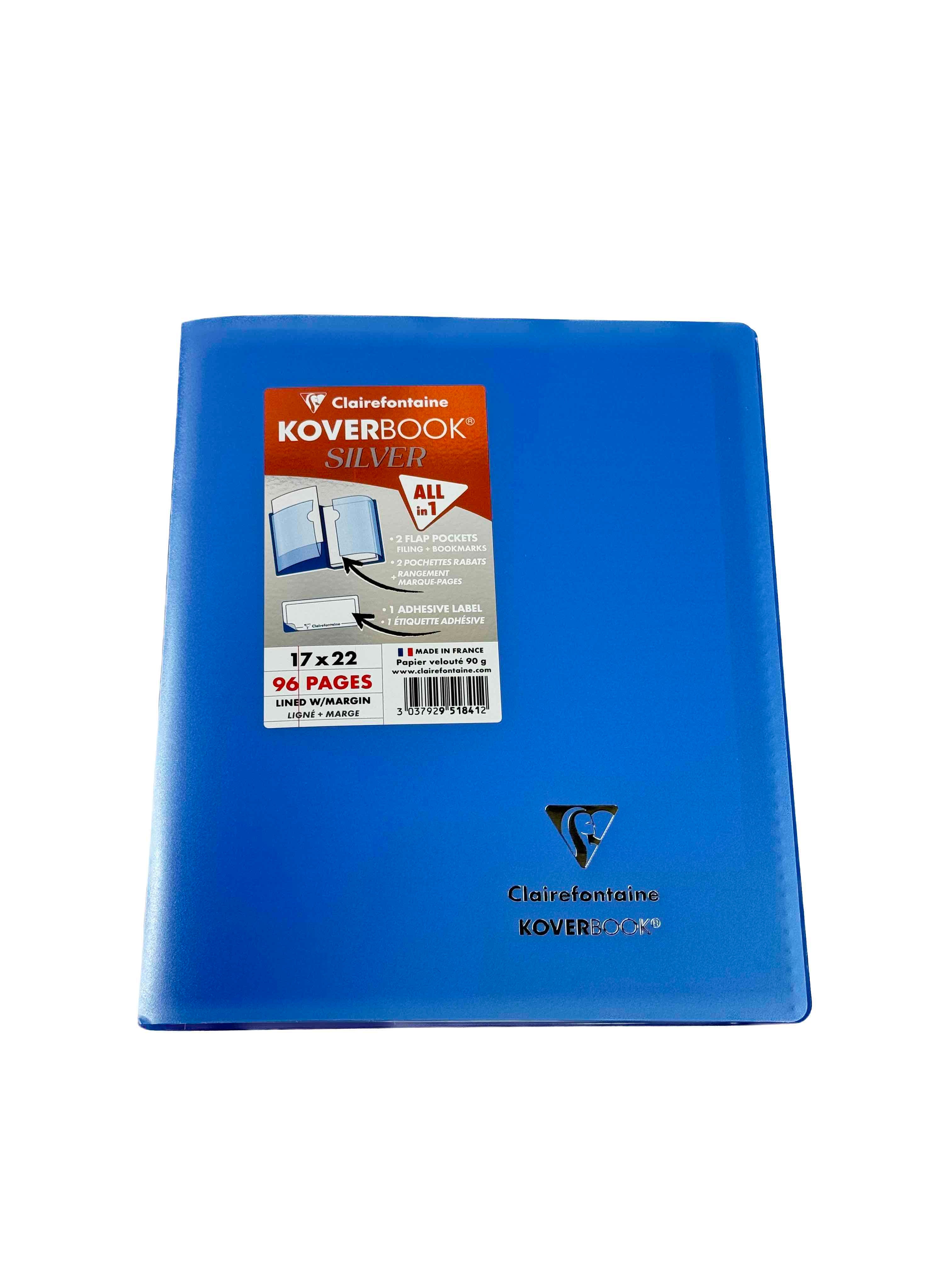 Clairefontaine Koverbook Silver Notebook - All in 1