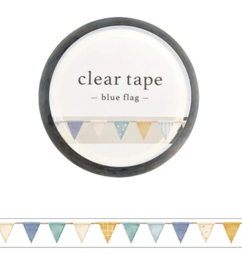 Mind Wave Washi Tape – Blue Flag -  Blesket Canada