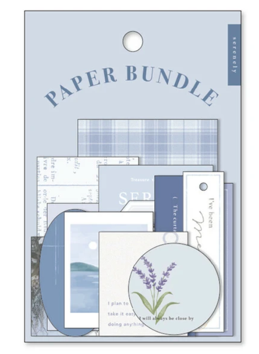 Mind Wave Paper Bundle Sticker – Blue - Blesket Canada