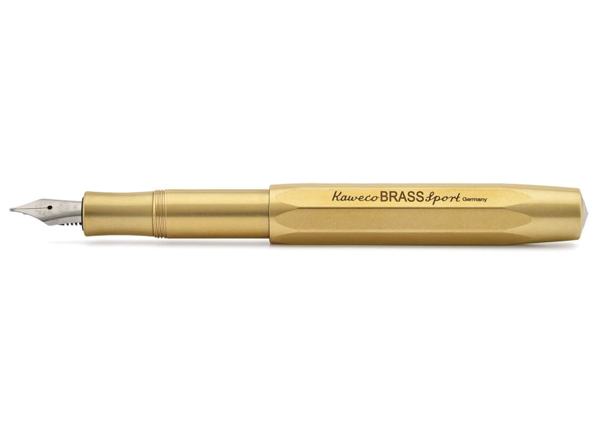 Kaweco Brass Sport Fountain Pen - Blesket Canada