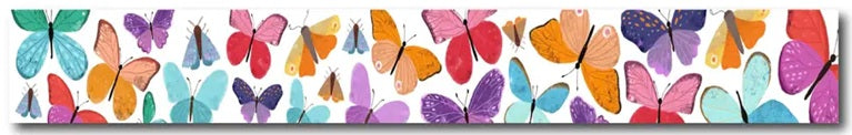 Only Happy Things Stationery Washi Tape - Butterflies - Blesket Canada