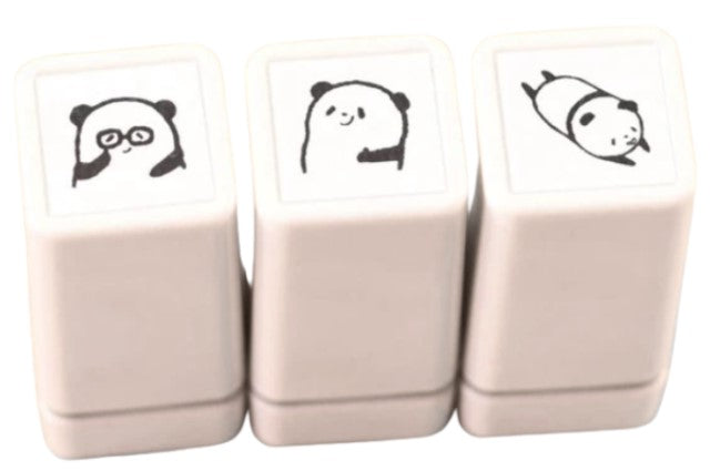 SANBY Mini Stamp Panda - Set of 3 - Blesket Canada