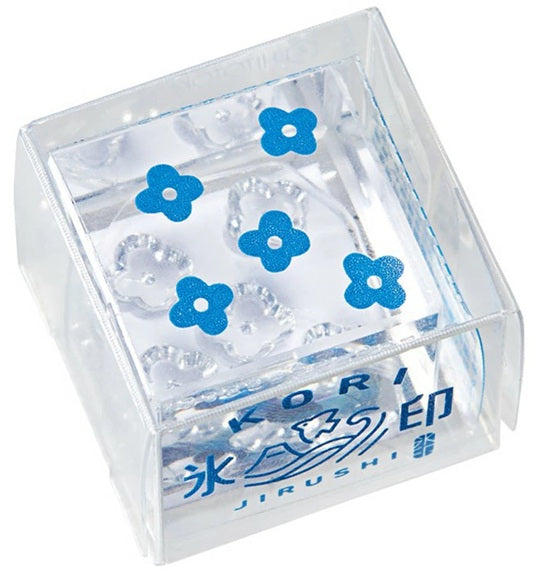 KING JIM Ice Stamp Transparent Stamp - Kobana (Small Flower) - Blesket Canada