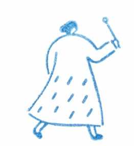 KING JIM Ice Stamp Transparent Stamp - Girl (1 Piece Only) - Blesket Canada