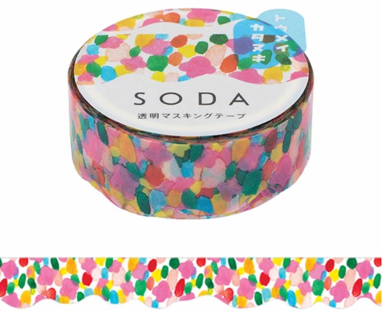 KING JIM SODA Transparent Masking Tape – Hitotoki Syrup - Blesket Canada