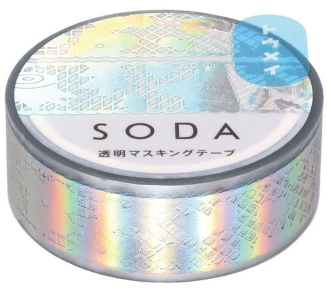 KING JIM SODA Transparent Masking Tape – Lace - Blesket Canada