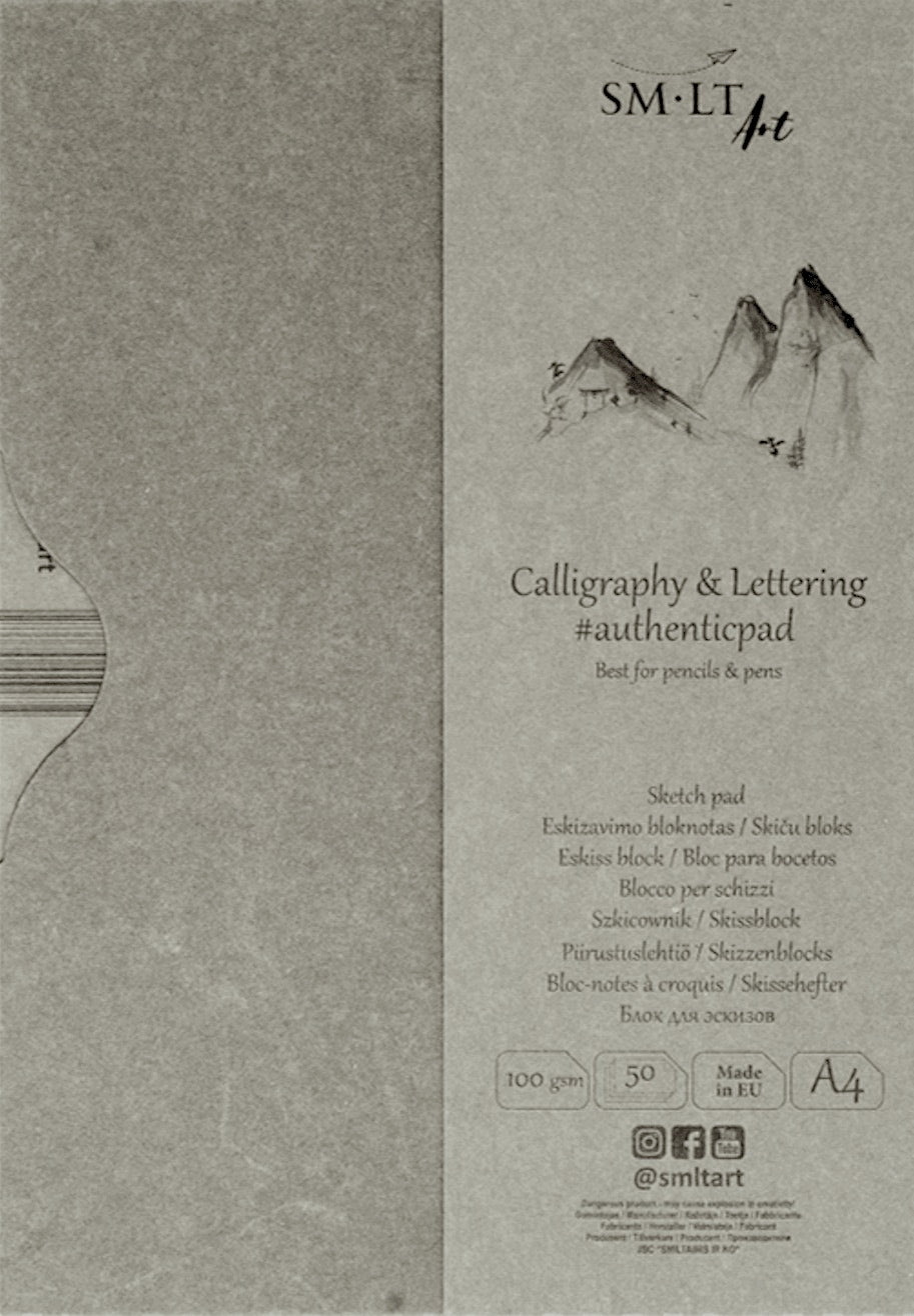 SM-LT Calligraphy & Lettering Sketch Pad - Blesket Canada
