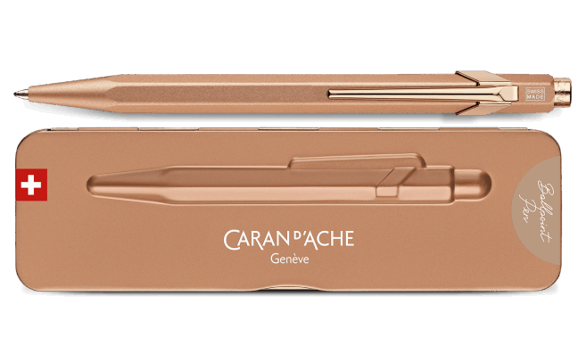 Caran d'Ache Ballpoint 849 Brut Rosé - Blesket Canada