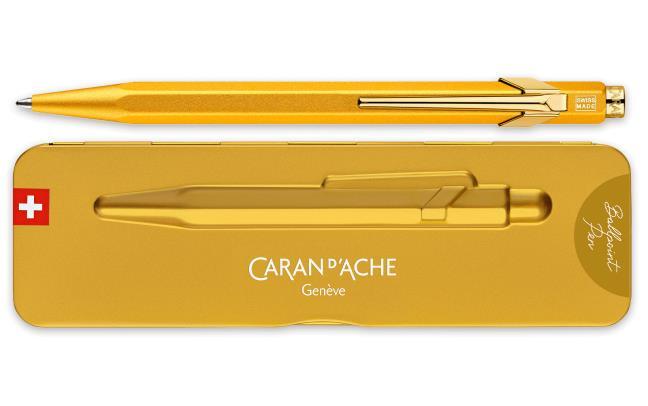 Caran d'Ache Ballpoint 849 Goldbar - Blesket Canada