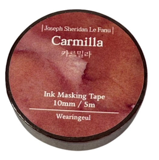 Wearingeul Ink Masking Tape - World Literature Series Part 2 - Carmilla - Blesket Canada