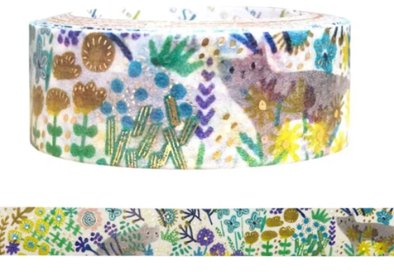 Mind Wave Masking Tape Foil Stamping– Cat Plant -  Blesket Canada