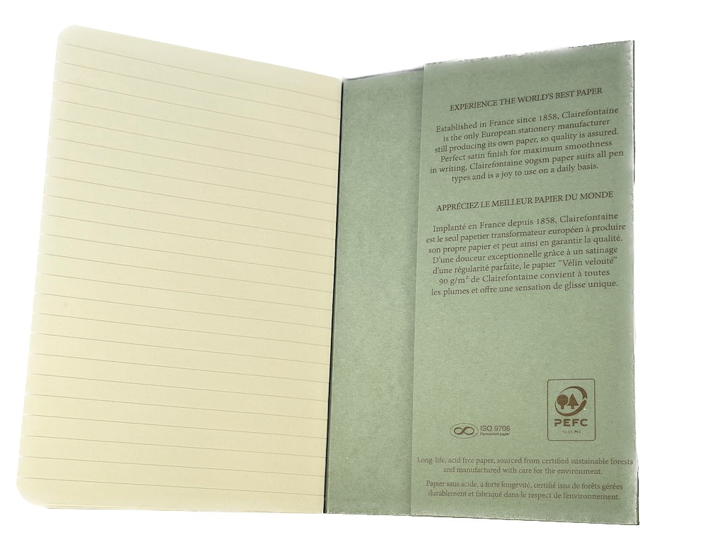 Clairefontaine Flying Spirit Quilted Assorted Cover  Notebook - Lined - Blesket Canada