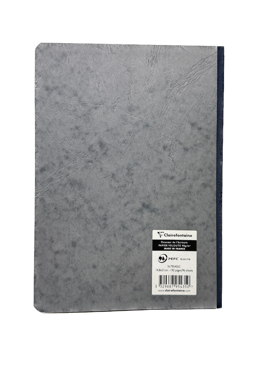 Age-Bag Brochure Notebook Canvas Back Dot -Grey- A5 192 pages - Blesket Canada
