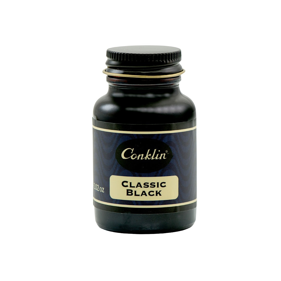 Conklin 60ml ink Bottle Classic Black