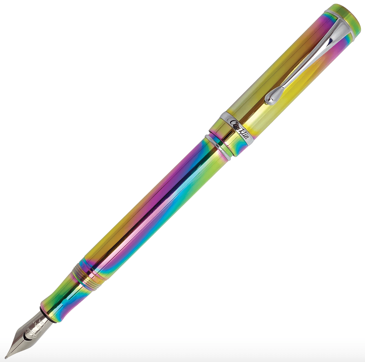 Conklin Duragraph Special Edition Rainbow Fountain Pen with JOWO nib - Blesket Canada