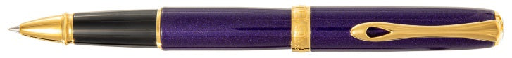 Diplomat Excellence A2 Violet Rain Gold Rollerball Pen - Blesket Canada
