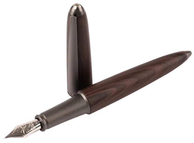 Diplomat Aero Fountain Pen - Black Forest - Blesket Canada