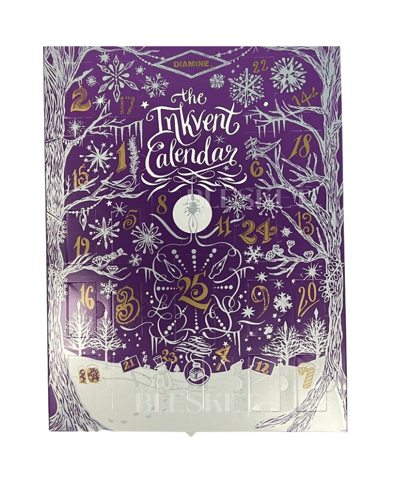 Diamine Inkvent Calendar 2023, Purple Edition (PRE-ORDER) - BLESKET CANADA