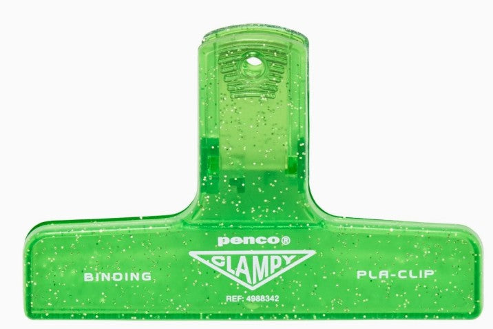 Hightide Penco Plastic Clip Glitter – Light Green - Blesket Canada