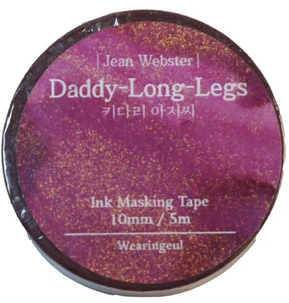 Wearingeul Ink Masking Tape - World Literature Series - Daddy Long Legs - Blesket Canada
