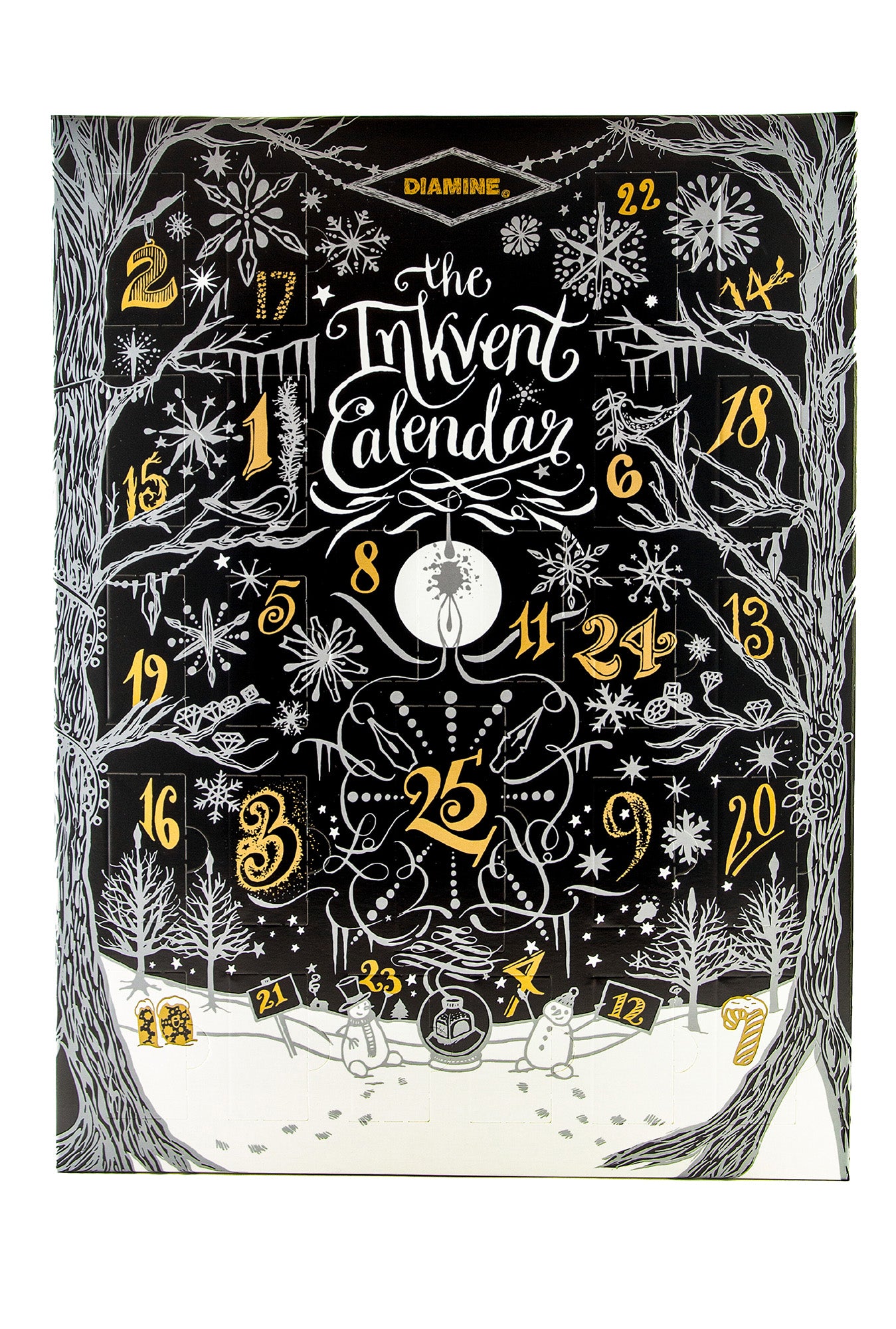 Diamine Inkvent Calendar 2024, Black Edition - Blesket Canada