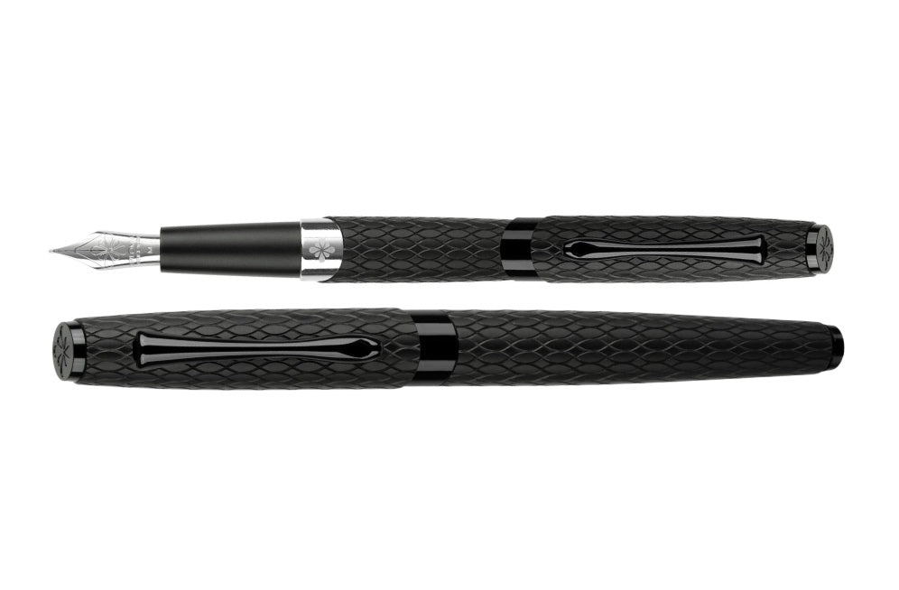 Diplomat Cobra Fountain Pen Black