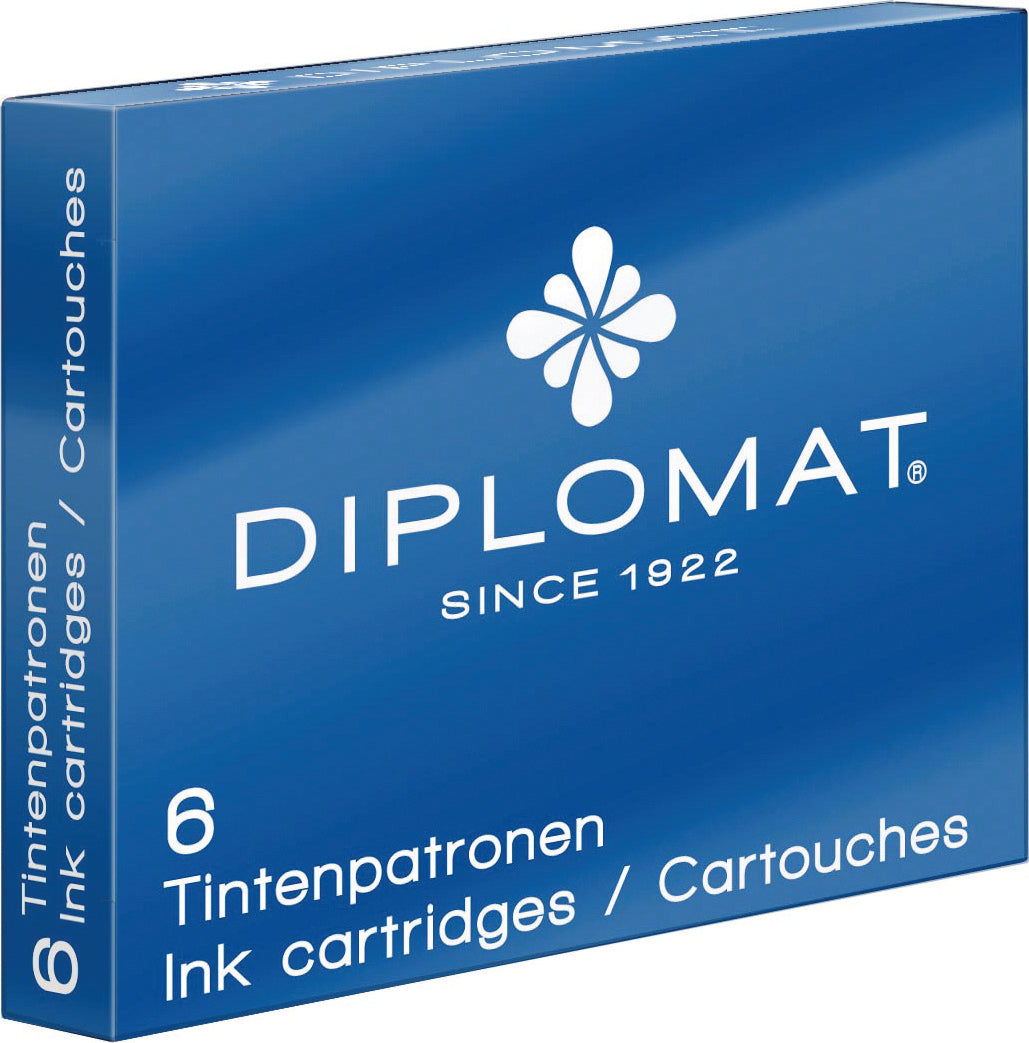 Diplomat Ink Cartridges Box of 6 - Blesket Canada