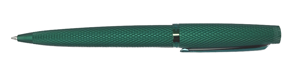 Diplomat Viper Guilloche Ballpoint Pen - Green - Blesket Canada