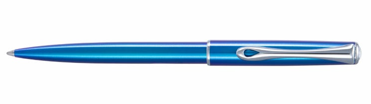 Diplomat Traveller Easyflow Ballpoint Pen Funky Blue - Blesket Canada