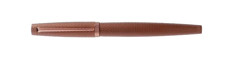 Diplomat Viper Guilloche Rollerball - Brown - Blesket Canada