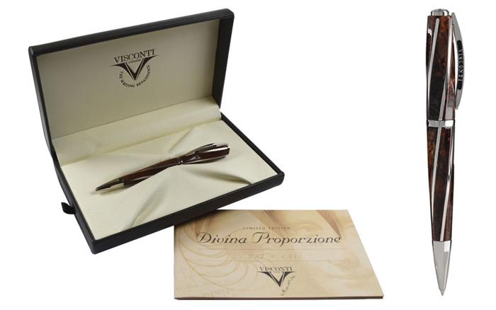 Visconti Divina Proporzione AG925 Silver Ballpoint Pen - Blesket Canada