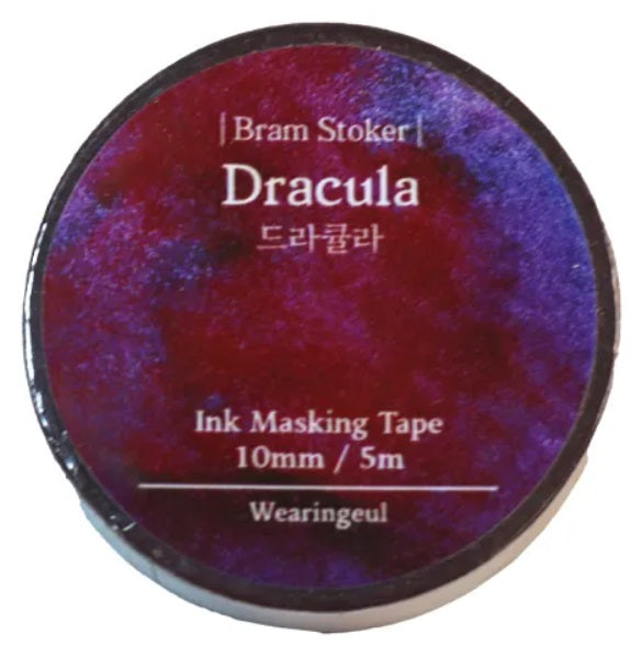Wearingeul Ink Masking Tape - World Literature Series - Dracula - Blesket Canada
