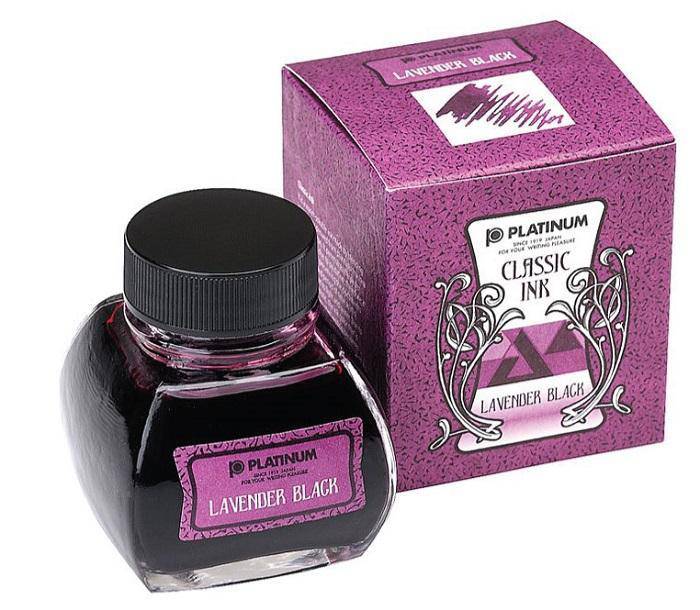 Platinum Ink Bottle Dyestuff Classic 60ml - Lavender Black - Blesket Canada