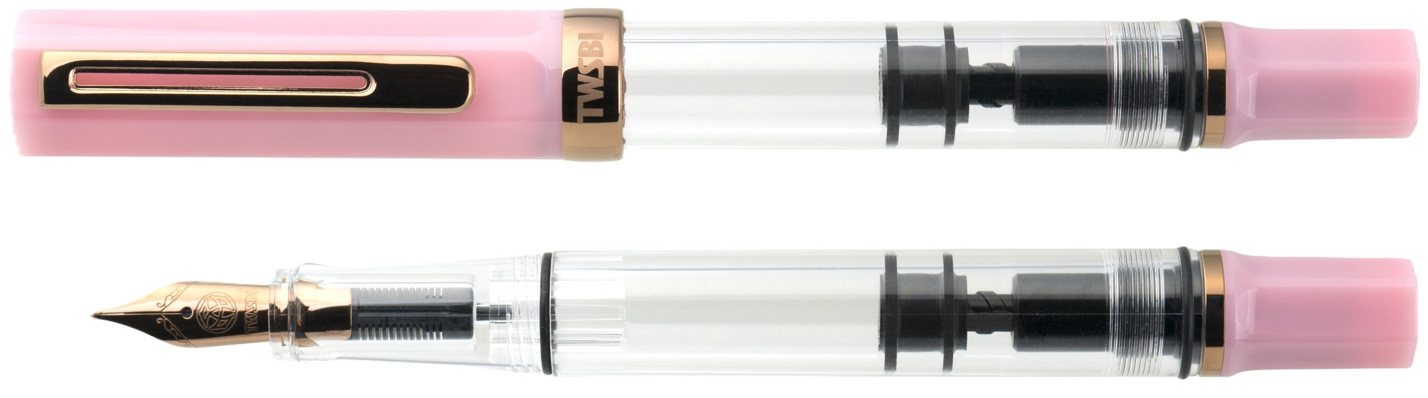 TWSBI ECO Fountain Pen – Pink Lemonade with Bronze Trim (Special Edition) - Blesket Canada