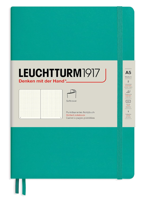 LEUCHTTURM1917 Softcover Dotted Notebook A5 - Blesket Canada