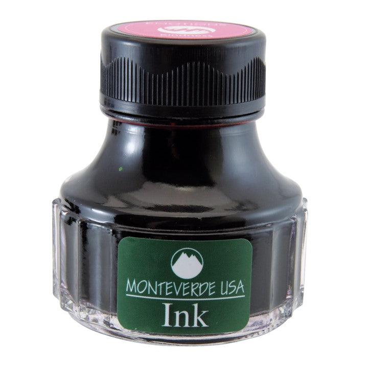 Monteverde USA 90ML Fountain Pen Ink Bottle - Emotions Collection - Kindness - Pink - Blesket Canada