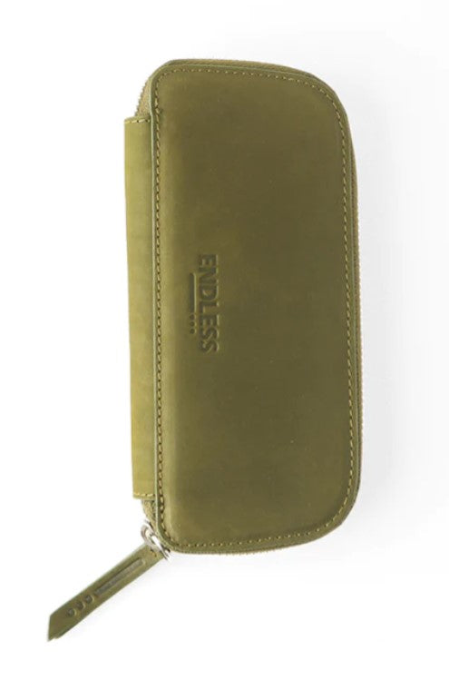 Endless Companion 3 Pen Adjustable Pen Pouch Green - Blesket Canada